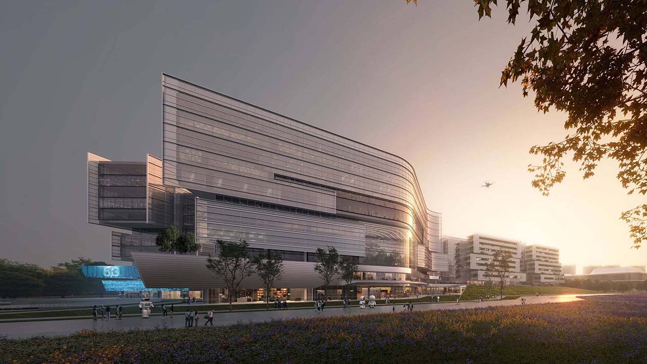 Wuhan National Cybersecurity Center Core Phase 2 by Aedas — ARCFLY