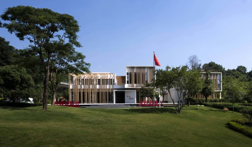 Huangma Rural Revitalization Workstation and Rural Reception Hall by ...