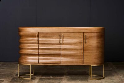 Empty room with a gray wall mockup