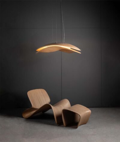 Empty room with a gray wall mockup