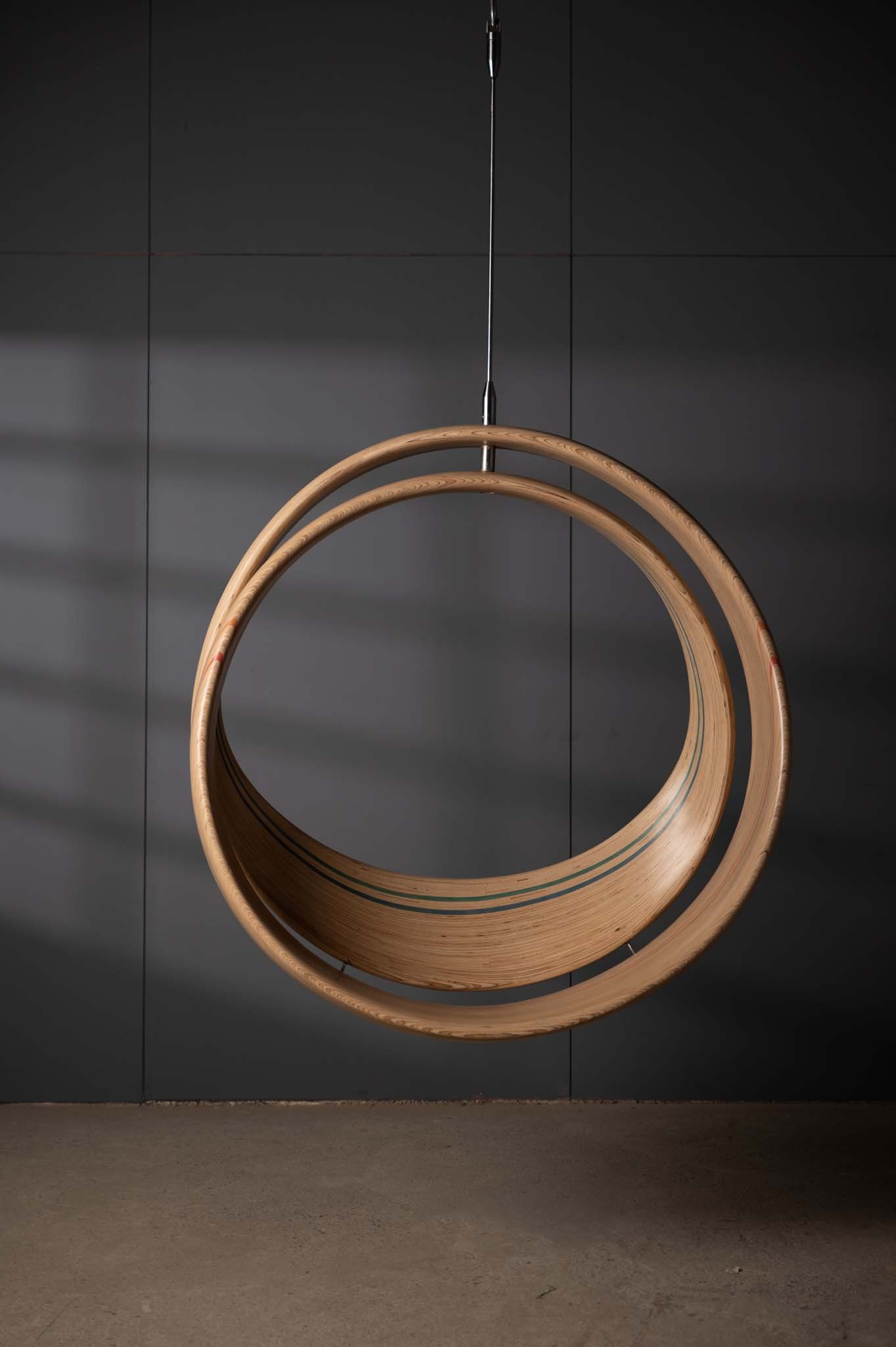 Empty room with a gray wall mockup