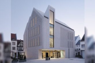 An architecturally designed space featuring clean lines, geometric balance, and a refined aesthetic. The composition highlights modern architectural principles, emphasizing structure, symmetry, and material interplay. Carefully curated lighting and perspectives enhance the spatial depth, creating a visually engaging and professionally crafted scene.